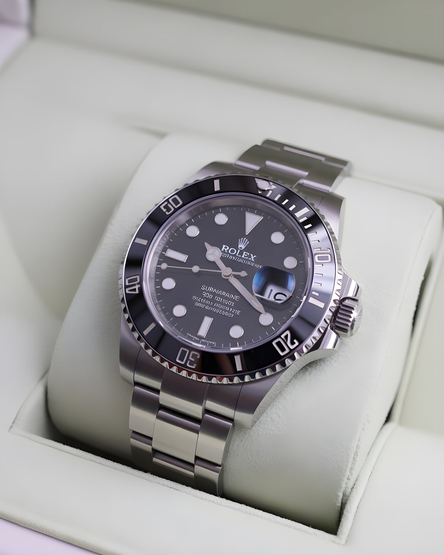 Submarine Black Dial and Bezel Date