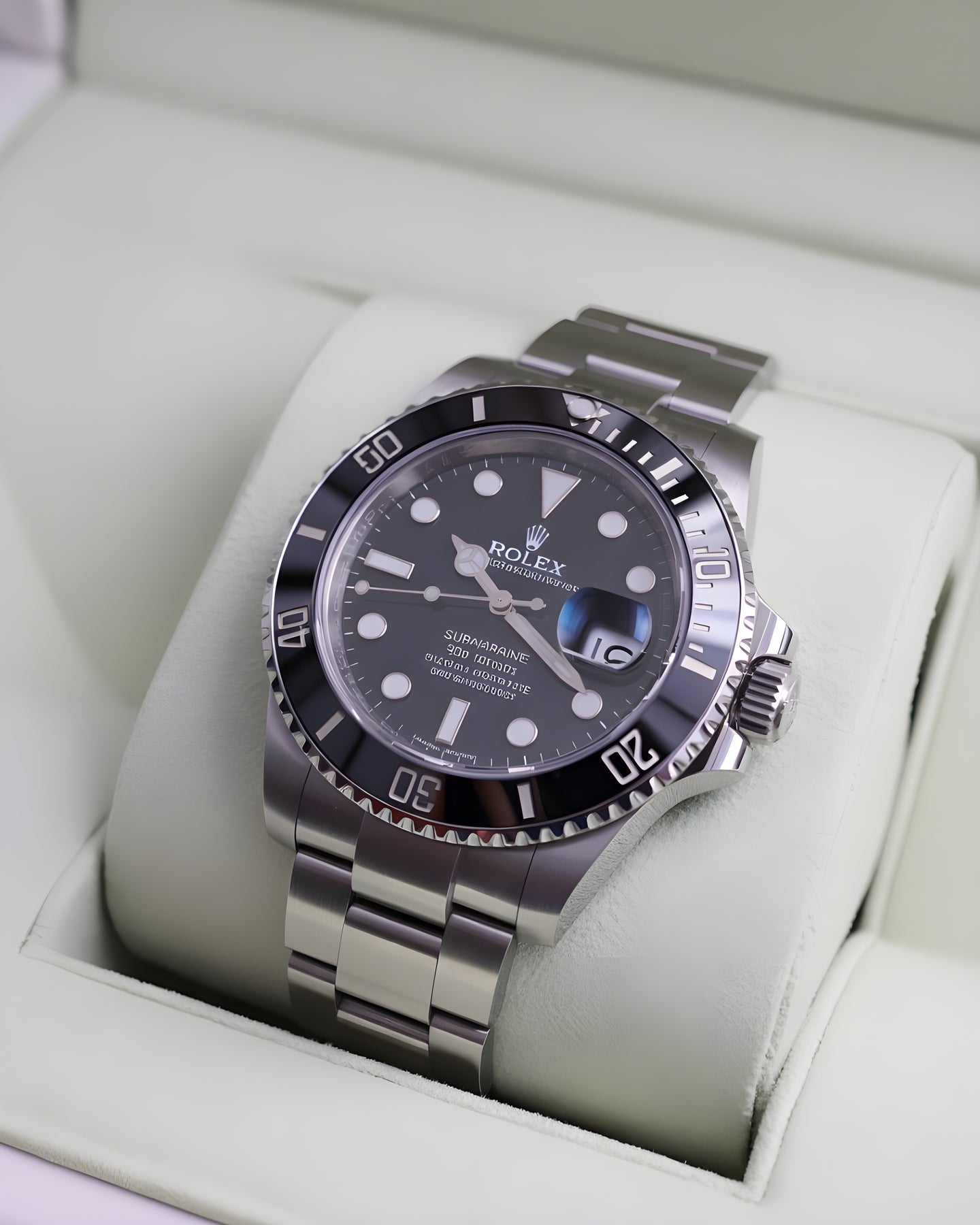 Submarine Black Dial and Bezel Date