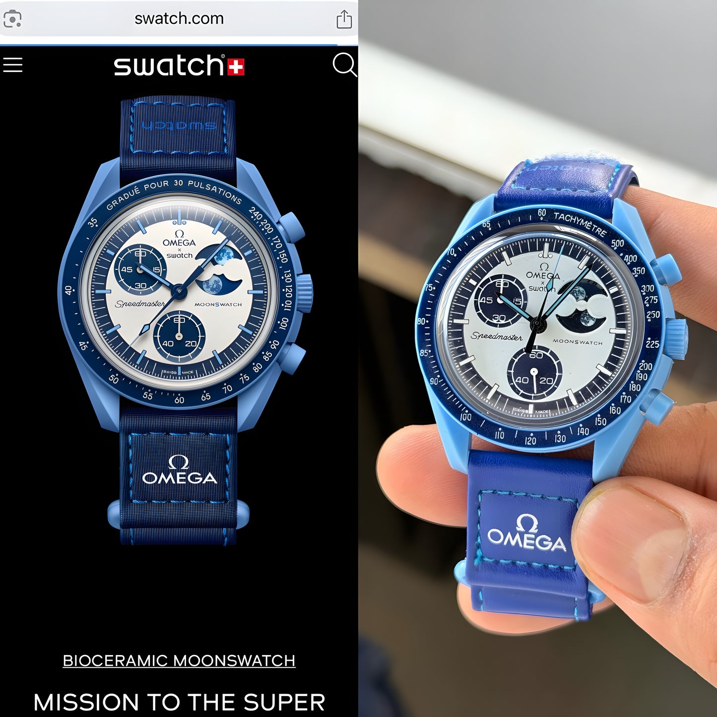 Swatch Bioceramic Mission to Moon