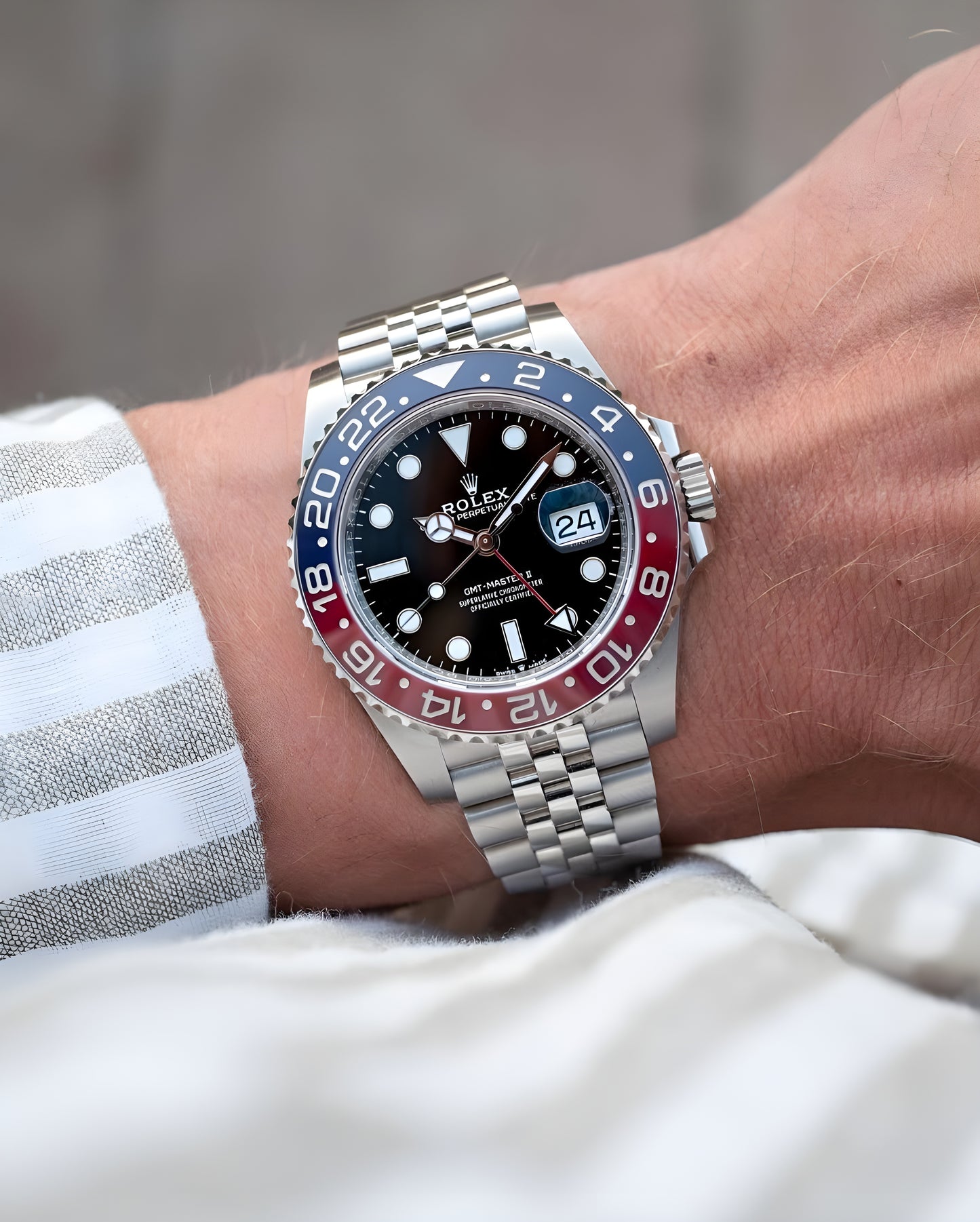 GMT-Master II Pepsi Bezel