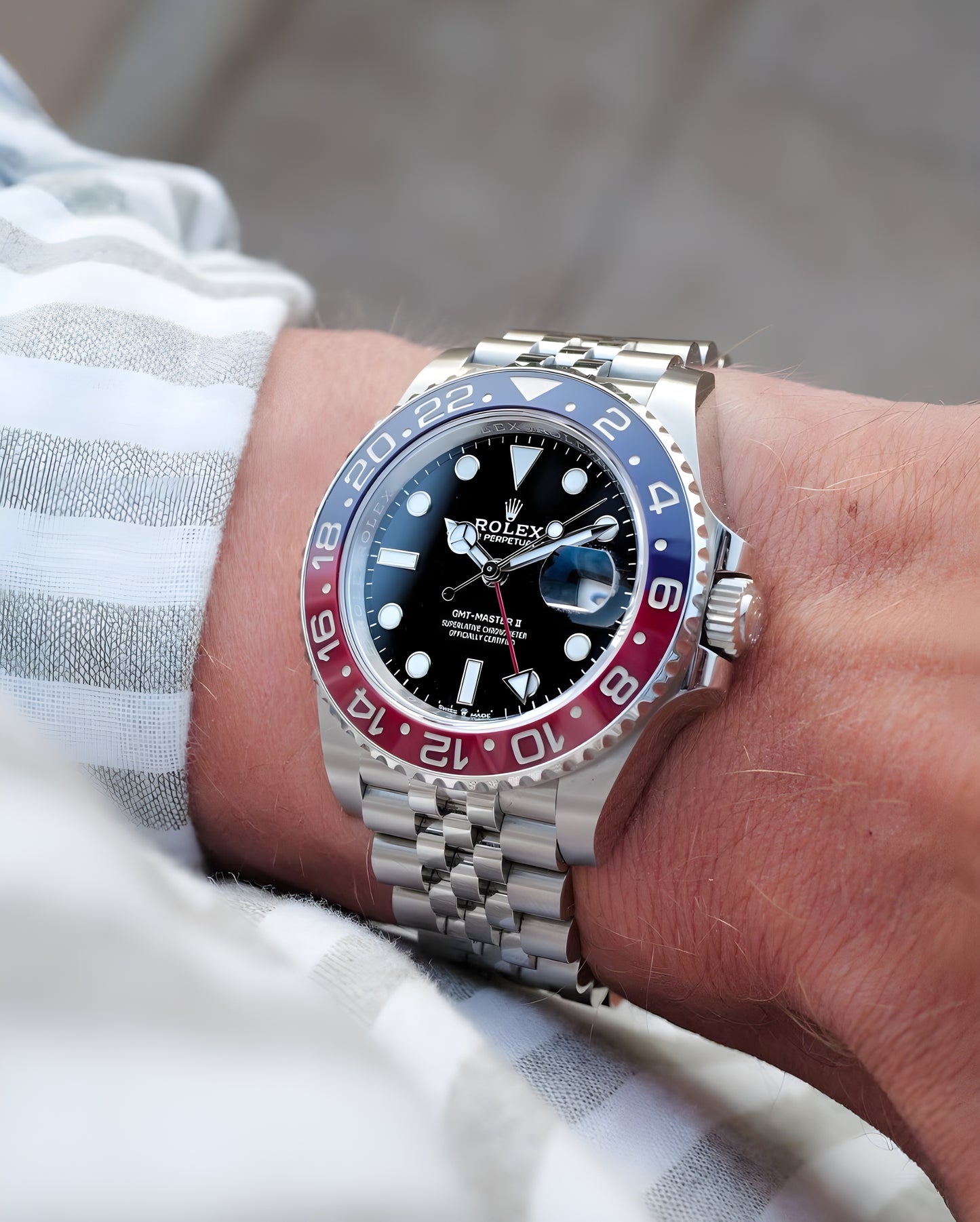 GMT-Master II Pepsi Bezel